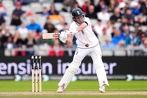England vs Sri Lanka 1st Test Day 2: England's Ollie Pope plays a shot against Sri Lanka